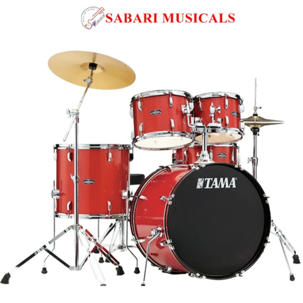 Tama ST52H5 Stagestar 5 Piece Acoustic Drum Kit with Hardware, Throne-ST52H5-CDS