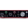 Focusrite Scarlett 2i2 (3rd Gen) USB Audio Interface with Pro Tools, First