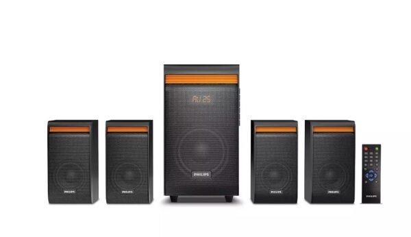 Philips Audio SPA8140B/94 40 W 4.1 Channel Multimedia Speaker System