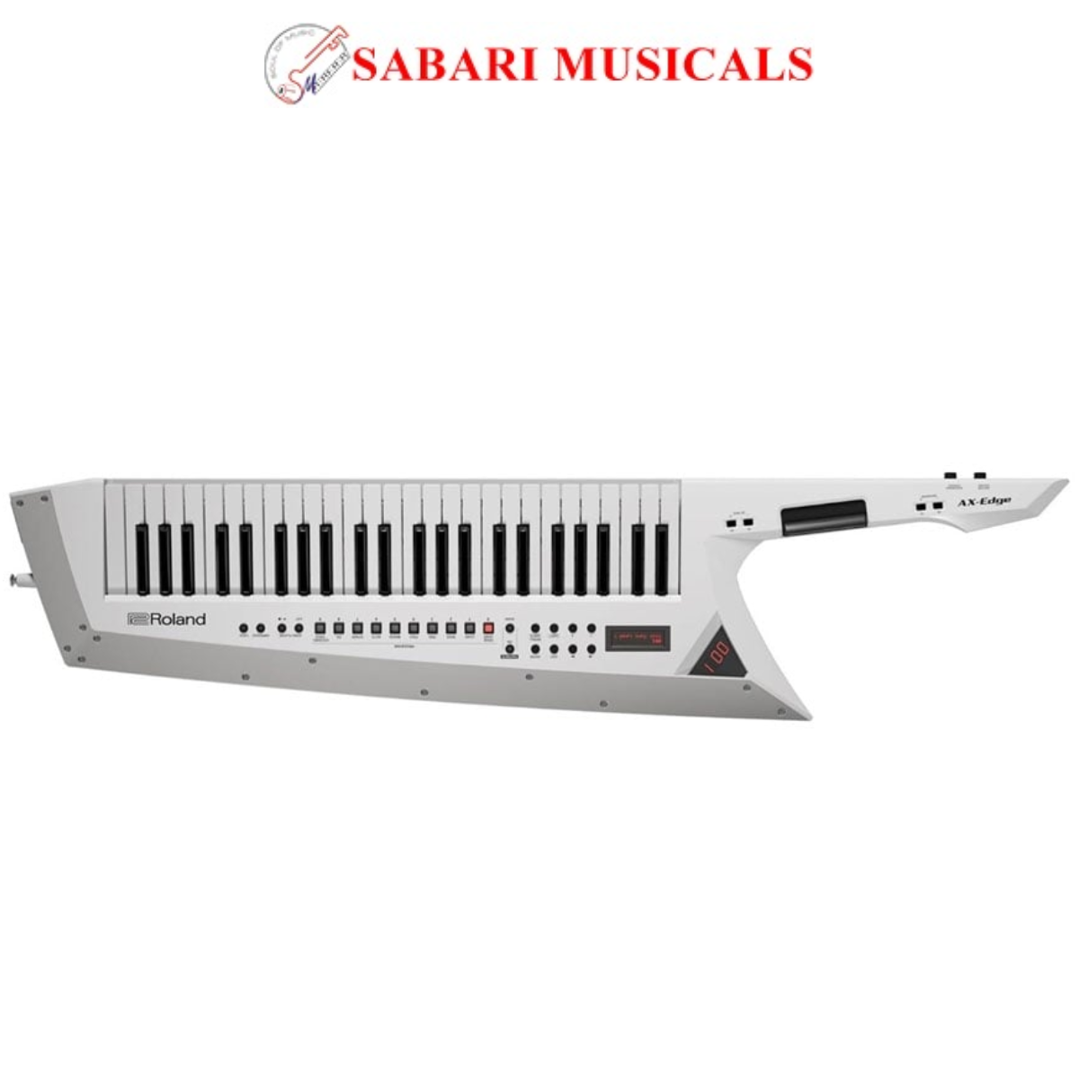 Roland AX-Edge White 49-Key Keytar Synthesizer