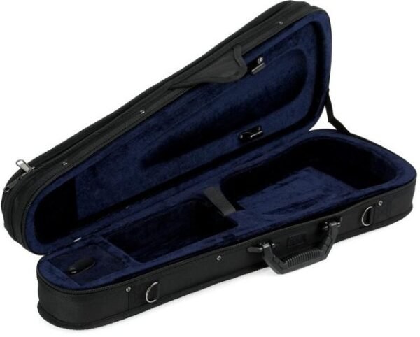 4/4 Size Violin Triangle Shape Case Box Hard & Super Light with Shoulder Straps