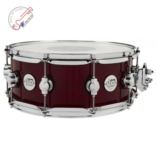 DDLG5514SSCS - DW DESIGN SERIES 5.5X14 SNARE DRUM - CHERRY STAIN