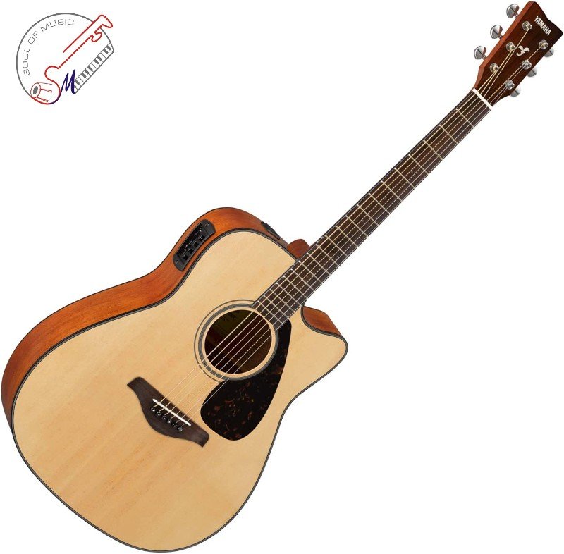 YAMAHA FGX800C NATURAL ELECTRO-ACOUSTIC GUITAR