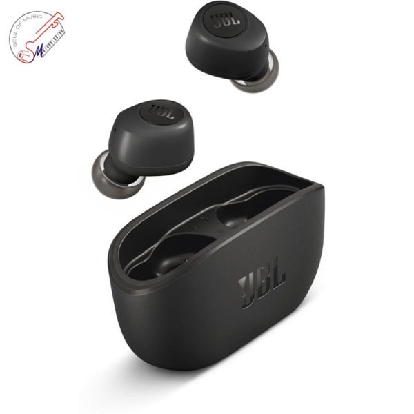 Jbl Wave 100 Bluetooth Truly Wireless in Ear Earbuds with Mic, 20 Hours Playtime, Deep Bass Sound, Use Single Earbud Or Both, Bluetooth 5.0, Voice Assistant Support for Mobile Phones