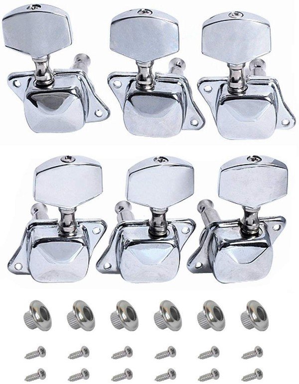 Mustang 6pcs 6R Guitar Tuning Pegs Tuners Machine Heads