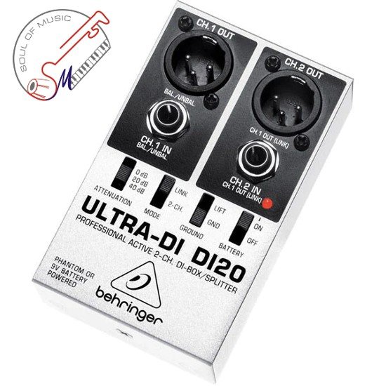 Behringer DI20 2-Chanel DI-Box