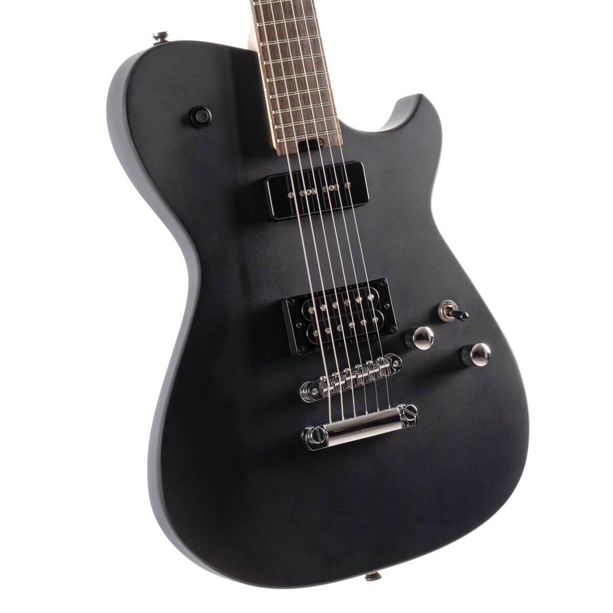 Cort Electric Guitar MBM-1 Satin Black SBLK - Image 3