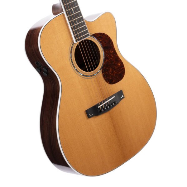 Cort Acoustic Guitar with Cutaway Electronics GOLD-OC8 NAT - Image 3