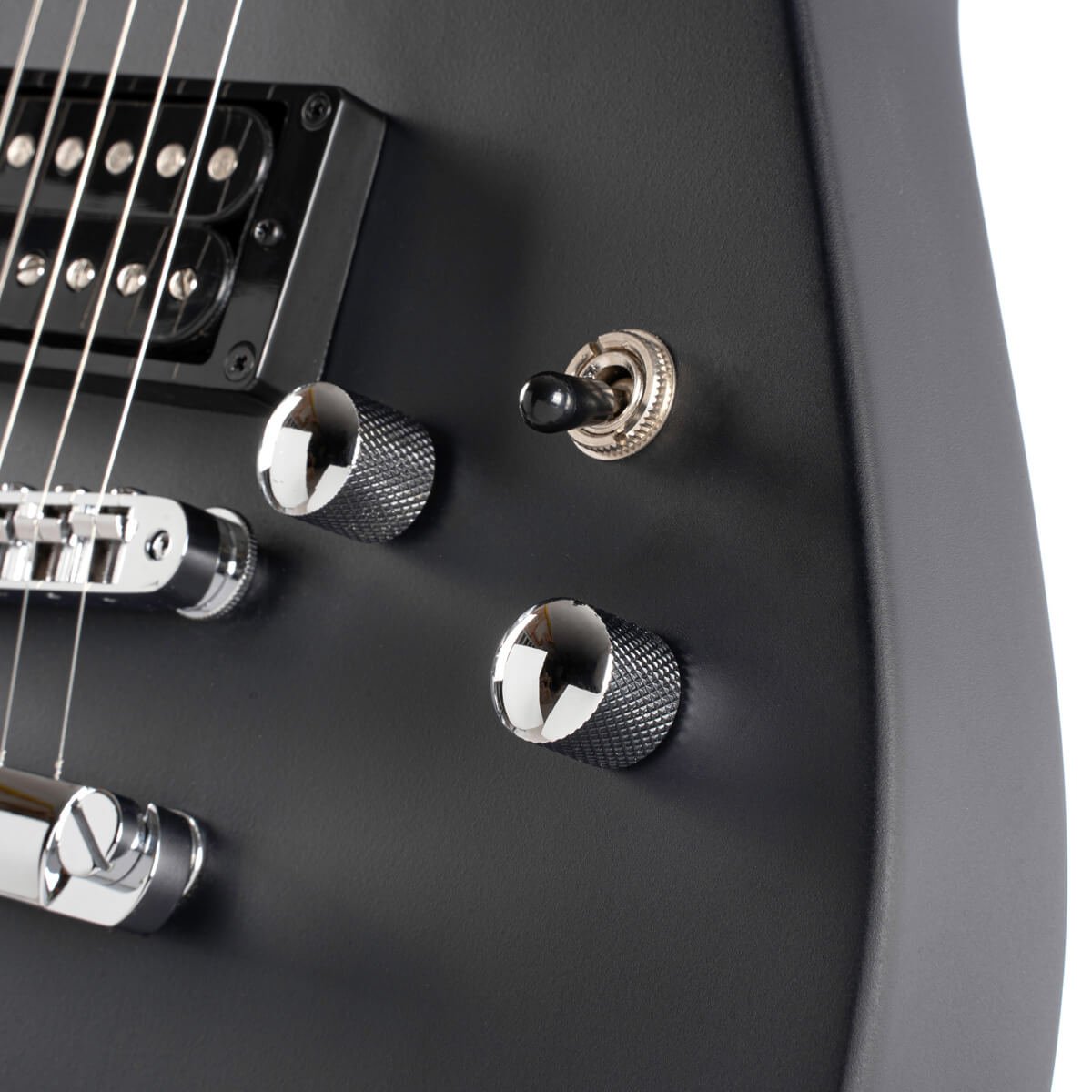 Cort Electric Guitar MBM-1 Satin Black SBLK - Image 8