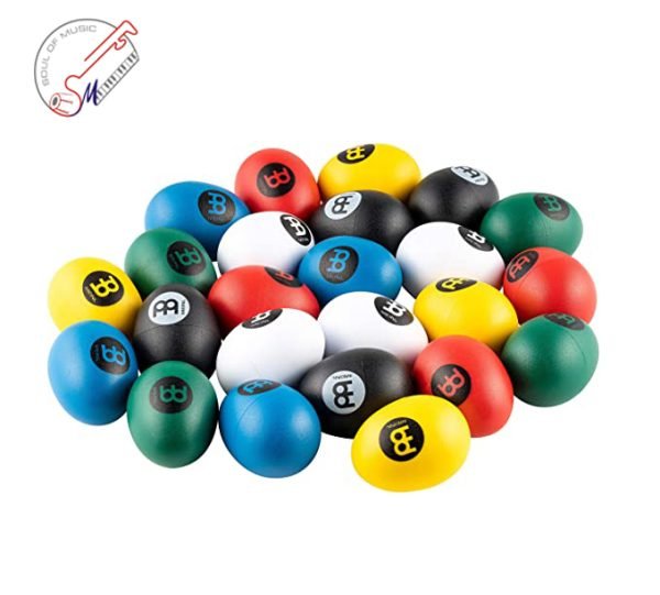 Meinl, Egg Shakers, 24 Shakers in One Box -Multicolor ES-SET24-MC