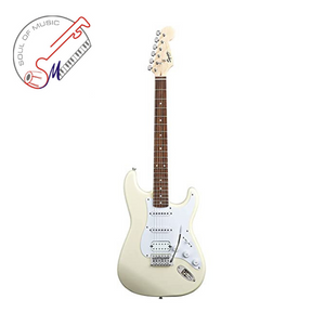 Fender Bullet-HSS-AWT 0370005580 Right Handed Squier Bullet Strat with Tremolo (Arctic White)