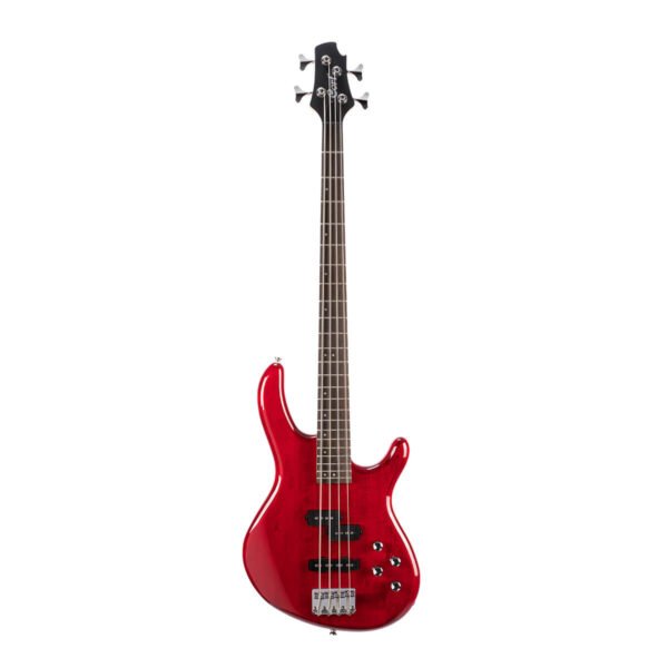 Cort Action Bass V Plus Electric Bass Guitar BK/TR - Image 3