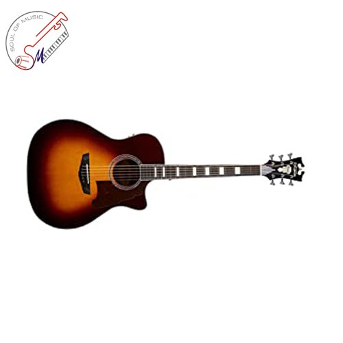 D'Angelico DAPG200VSBCPS 6 String Acoustic-Electric Guitar