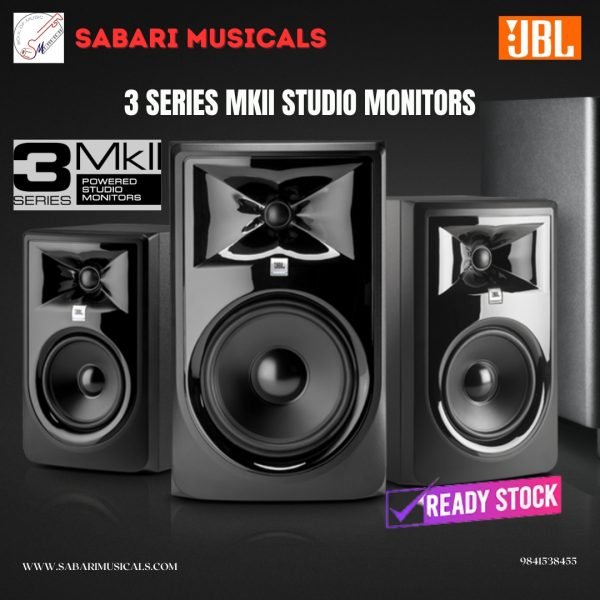 JBL Professional 305PMKII-EU 5-inch 2-Way Powered Studio Monitor (Black)