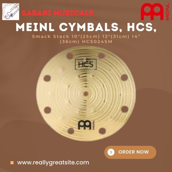 Meinl Cymbals, HCS, Smack Stack 10"(25cm) 12"(31cm) 14"(36cm) HCS024SM