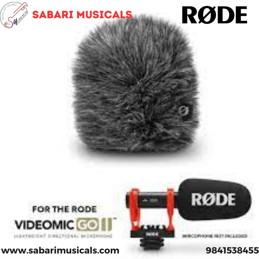 RØDE Microphones Deluxe Windshield for VideoMic GO II WS12