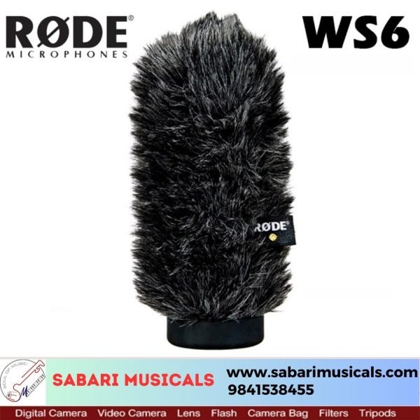 Rode WS6 Deluxe Shotgun Microphone Windscreen