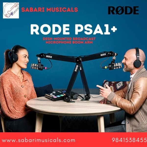 Rode PSA1+ Desk-mounted Broadcast Microphone Boom Arm