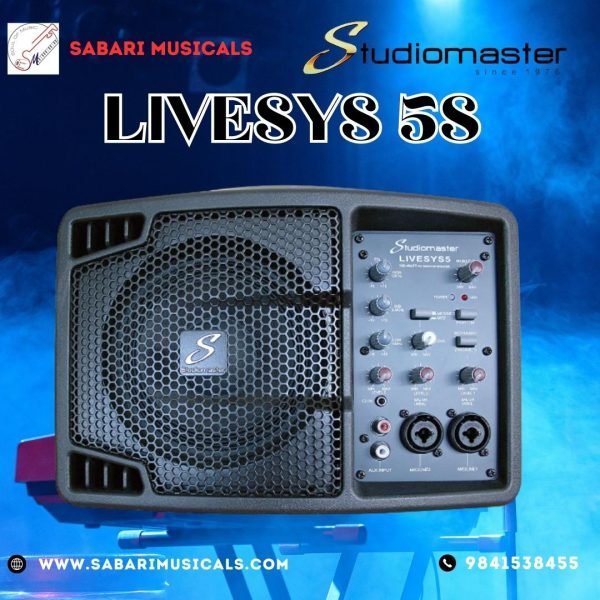 Studiomaster Livesys 5S Multi Purpose Active Monitor Speaker Cabinet