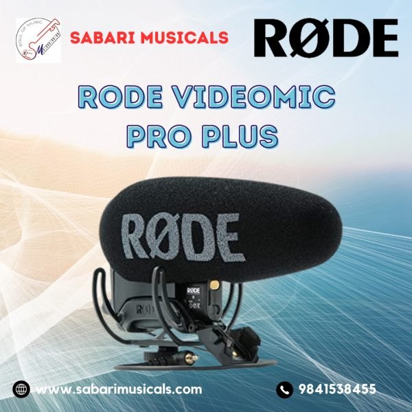 Rode VideoMic Pro Plus Directional On-camera Condenser Microphone