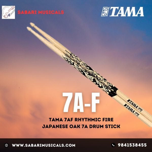 TAMA 7AF Rhythmic Fire Japanese Oak 7A Drum Stick