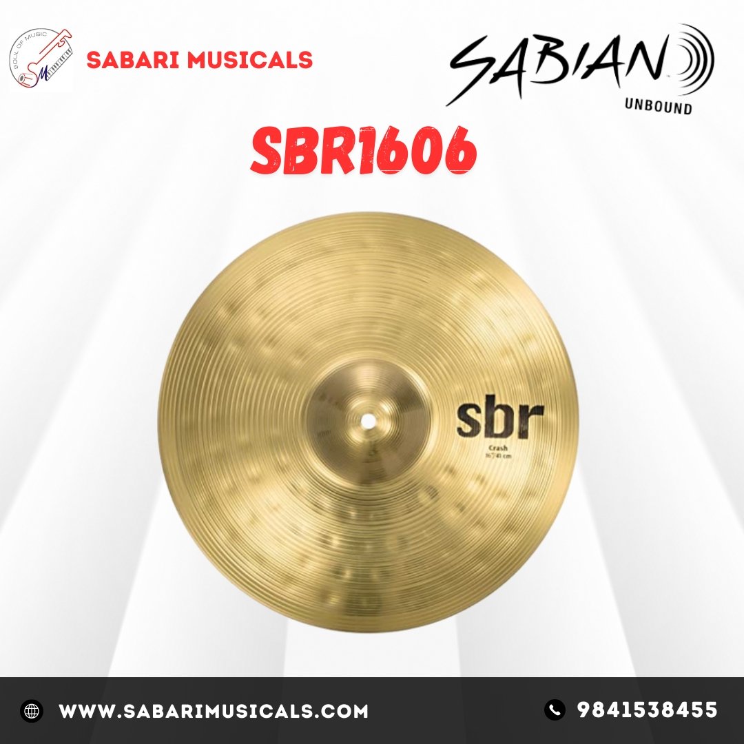 Sabian SBR1606 16 inch Crash Cymbal
