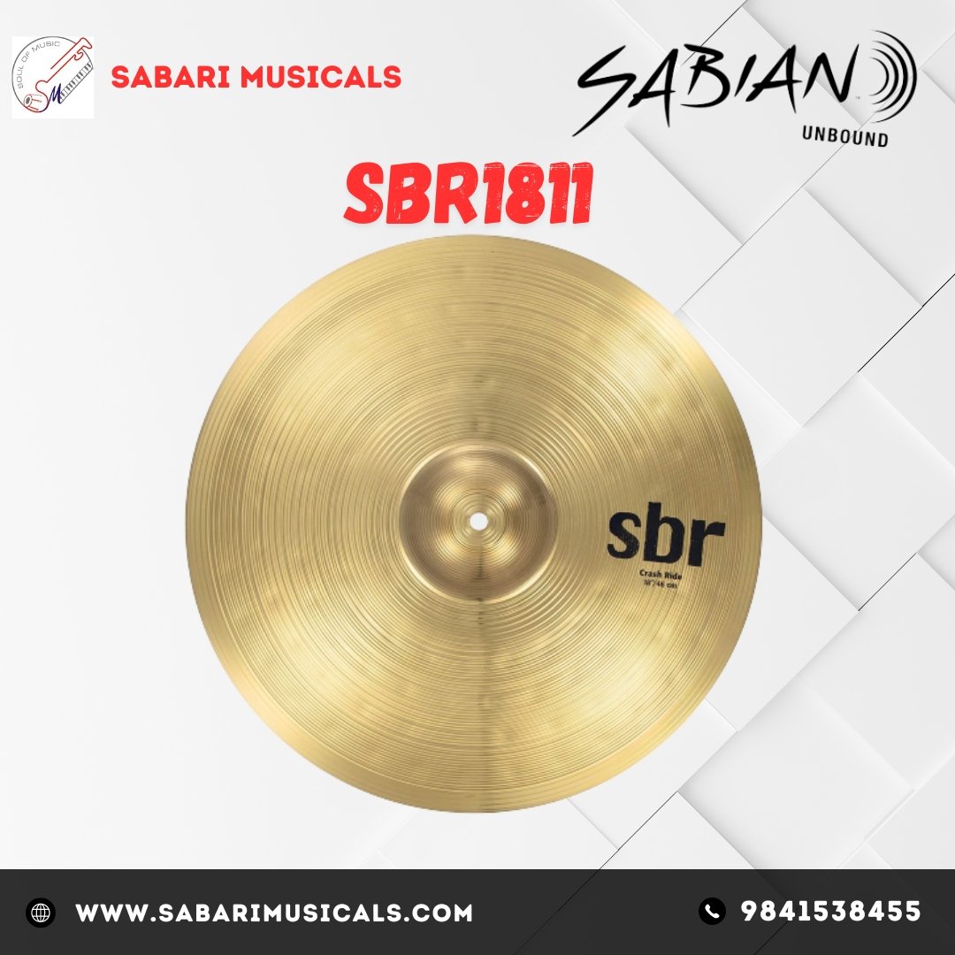 Sabian sbr deals crash ride 18