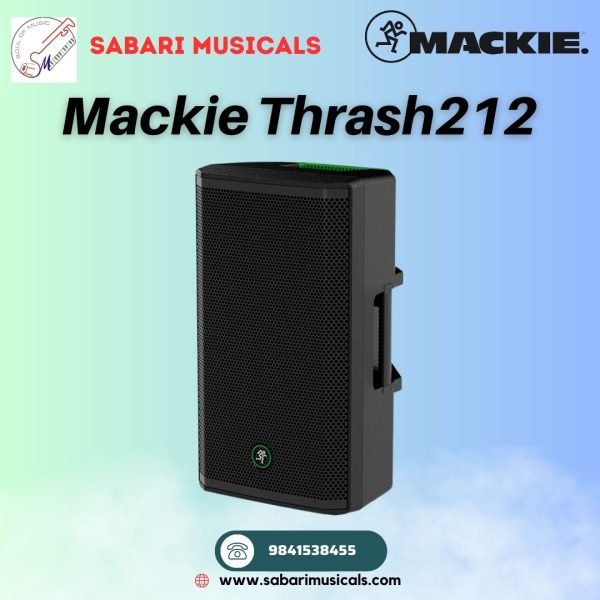 Mackie Thrash, 12-Inch 1300W Powered Loudspeaker, Black (Thrash212)