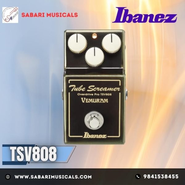 Ibanez TSV808 Guitar Pedal Tube Screamer Vemuram Overdrive Pro