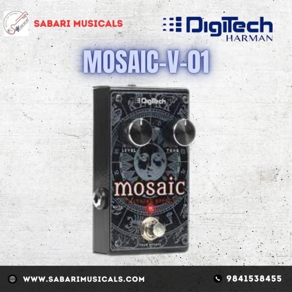 Digitech Mosaic Polyphonic 12-String Effect Pedal MOSAIC-V-01