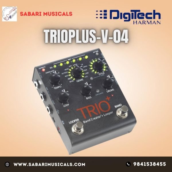 DigiTech Trio Plus Band Creator & Looper Pedal TRIOPLUS-V-04