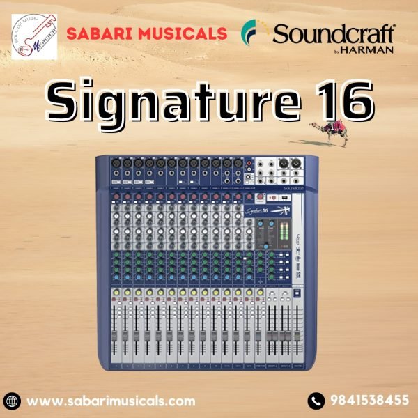 Soundcraft Signature 16 Analog Mixer