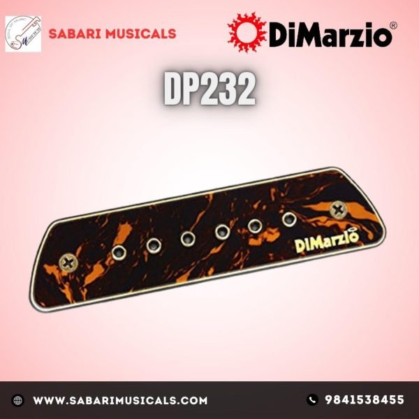 DiMarzio DP232 The Angel System for Acoustic Guitar Pick Up, Totoise