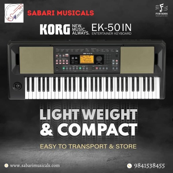 KORG Electronic Keyboard EK-50IN