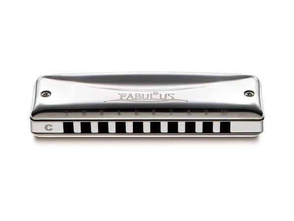Suzuki F-20J-C Fabulous 10-Hole Diatonic Just Temperament Harmonica, Key of C - Image 2