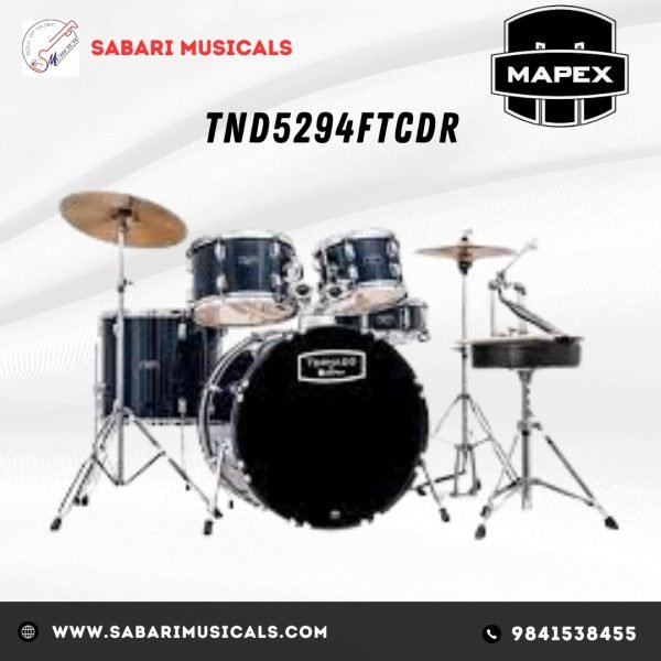 Mapex TND5294F Tornado 5Pcs with Hardware Throne & Cymbals Drum Set