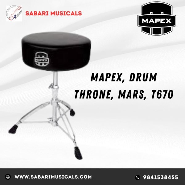 Mapex T670 Round Top Double Braced Drum Throne