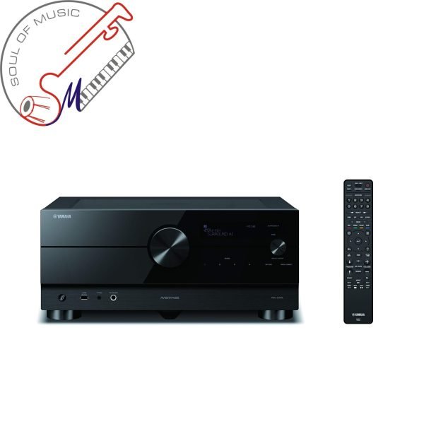 Yamaha RX-A6A 9.2-channel AV Receiver with 8K HDMI and MusicCast