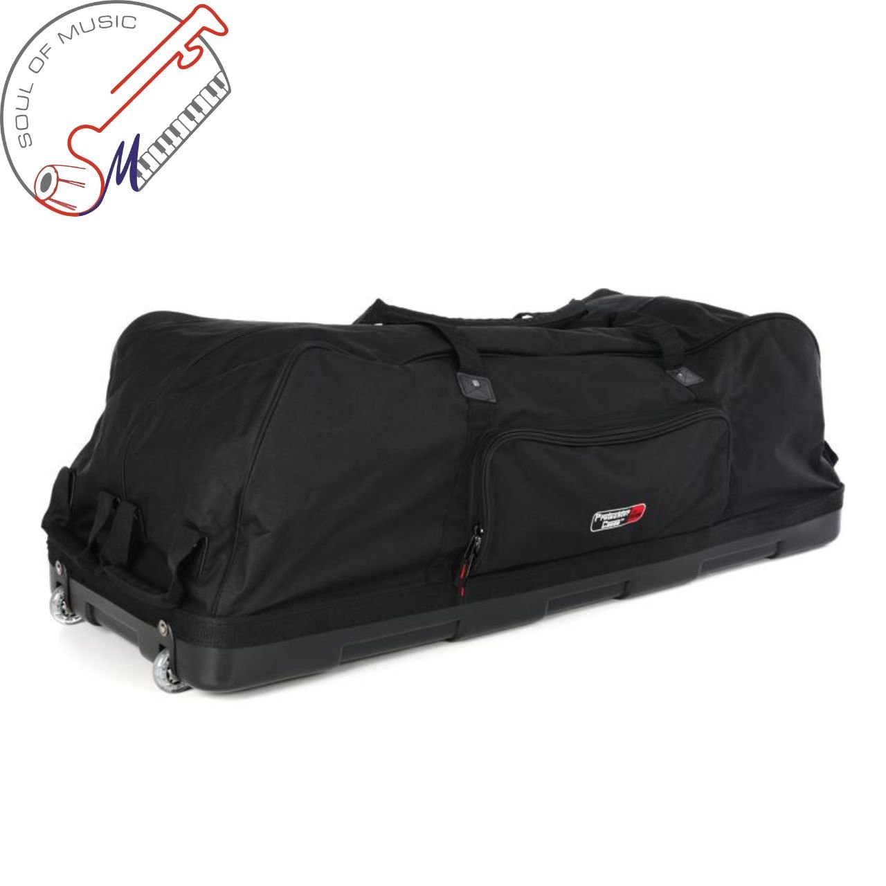 Gator Cases Protechtor Series Drum Set Hardware Carry Bag with Molded Plastic Base; 18" x 46" Interior (GP-HDWE-1846-PE)