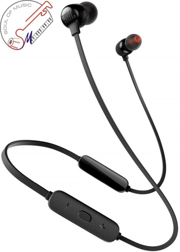 JBL Tune 175BT, Wireless Bluetooth in-Ear Headphone with Mic, Pure Bass Sound, 14 Hours of Playtime, Multi-Point Connectivity, Voice Assistant Support, Bluetooth 5.0 (Black)