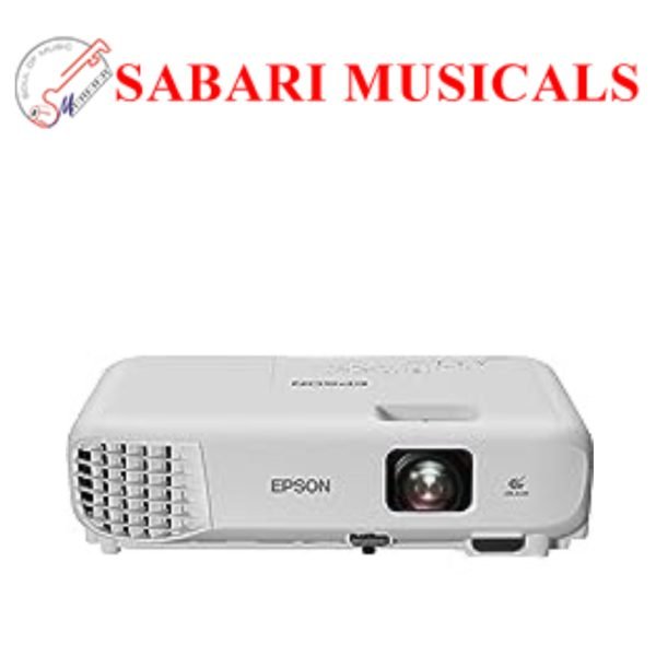Epson EB-E01 XGA Projector Brightness: 3300lm with HDMI Port (White)