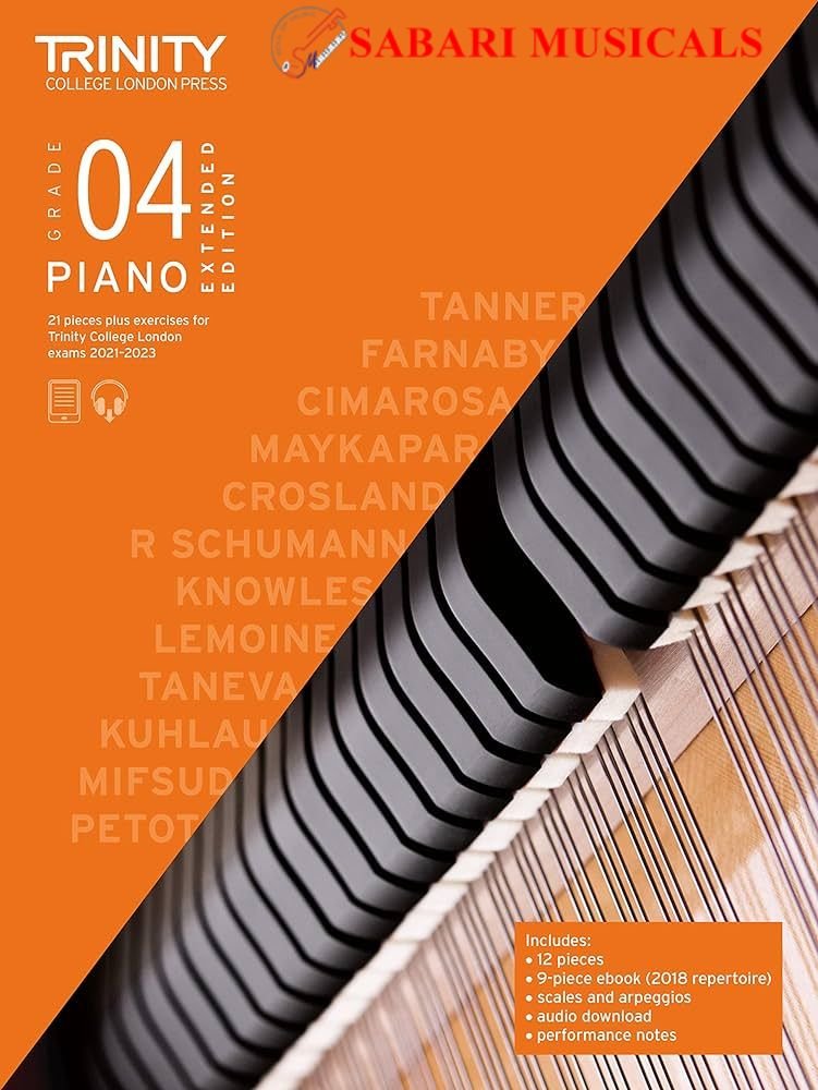Trinity College London Piano Exam Pieces Plus Exercises 2021-2023: Grade 4