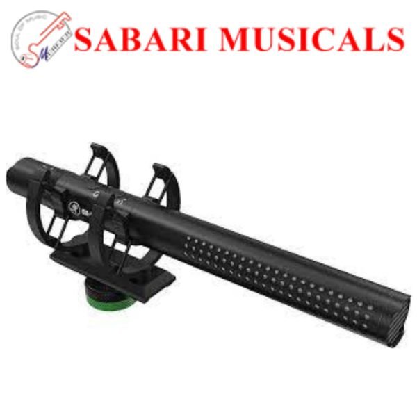 Mackie EM-98MS - Professional Mobile Shotgun Microphone with Built-In Noise Reduction, USB Output