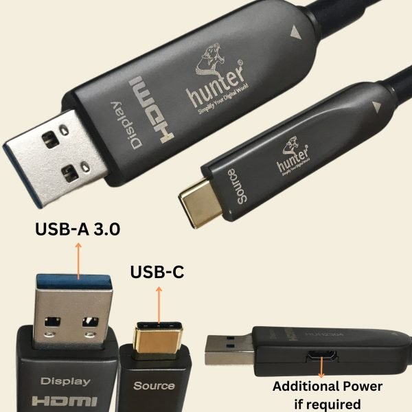 Hunter USB Type C to USB 3.0 Type A Male AOC 15M-9233