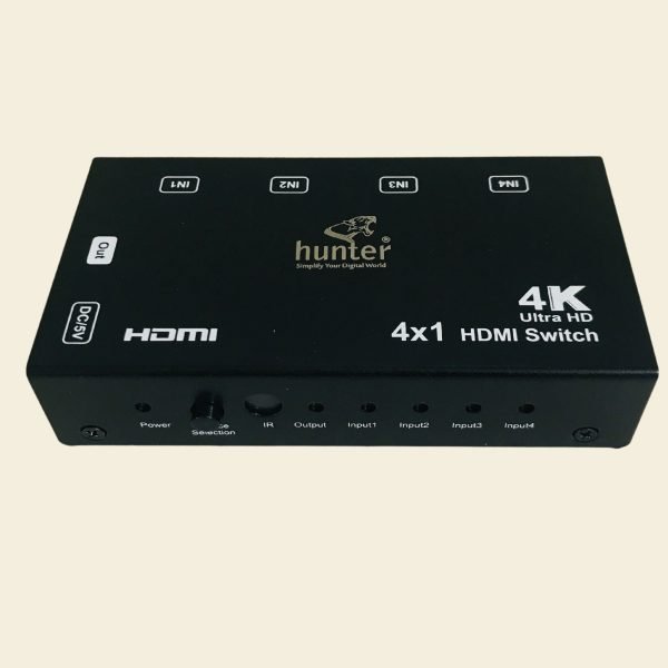 Hunter 4x1 HDMI Switcher-9003