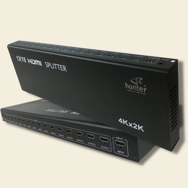 Hunter 1x16 HDMI Splitter Ultra HD 4k2K@30hz-9153