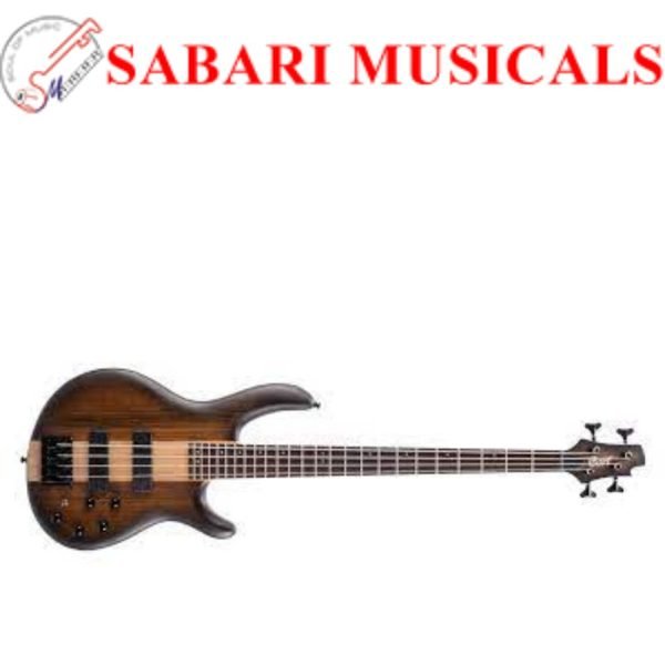 Cort C4 Plus OVMH Artisan Series 4-String Electric Bass Guitar - Antique Brown Burst