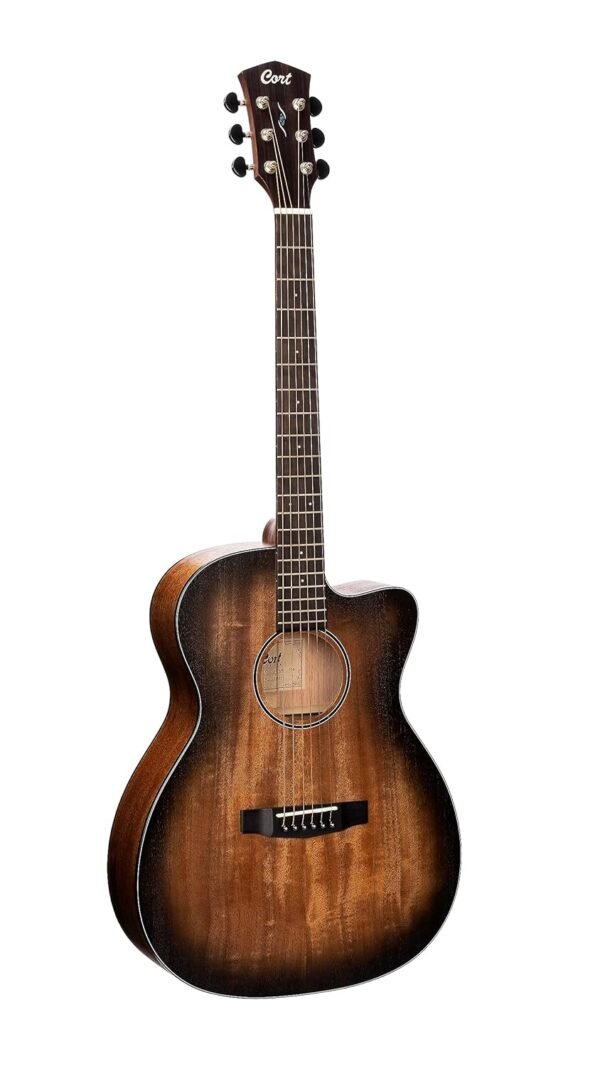 Cort Acoustic Guitar Core Series with Cutaway Electronics CORE-OC AMH-OPBB - Image 2