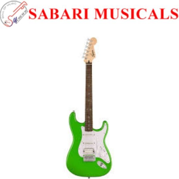 Fender Squier Sonic Stratocaster HSS Indian Laurel Fingerboard Electric Guitar- 0373200535 Lime Green