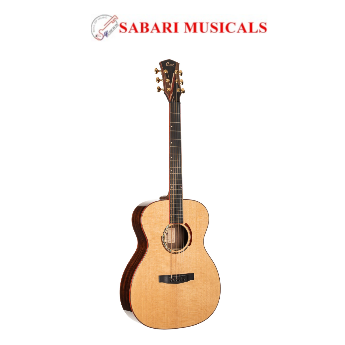 CORT ACOUSTICS MASTERPIECE SERIES ABSTRACT DELTA - NATURAL GLOSSY